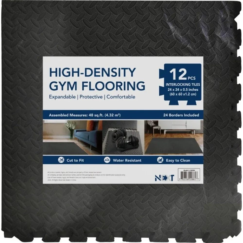 48ft Gym Flooring Exercise Mats