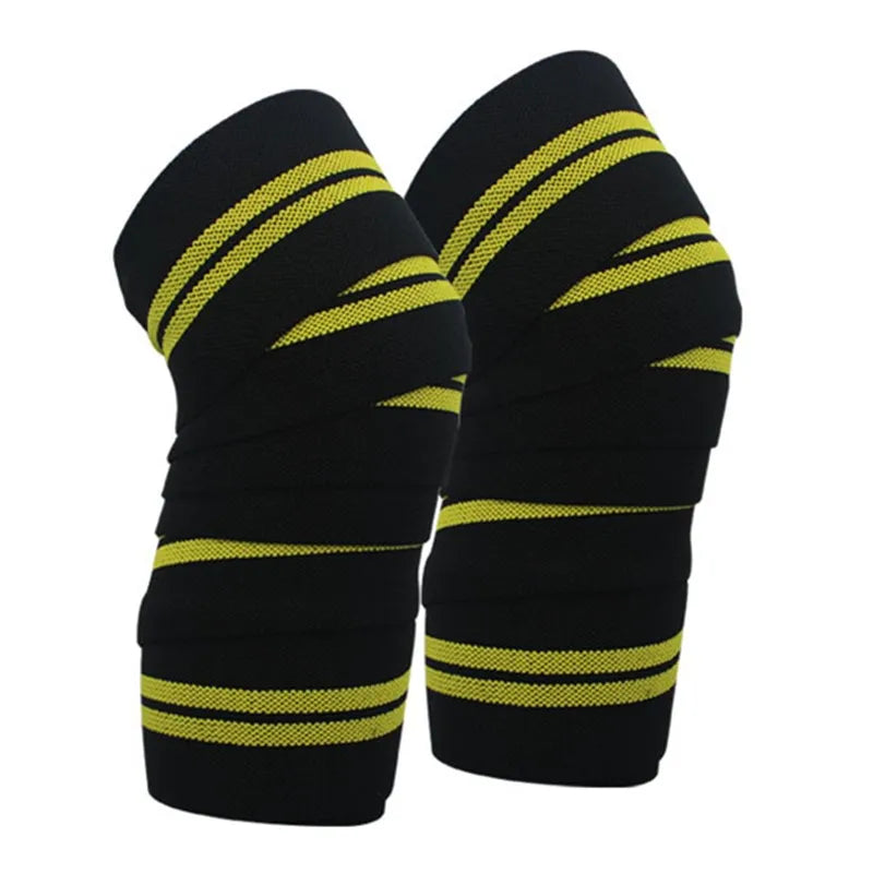 1pc Sports Knee Wraps Straps for Weightlifting