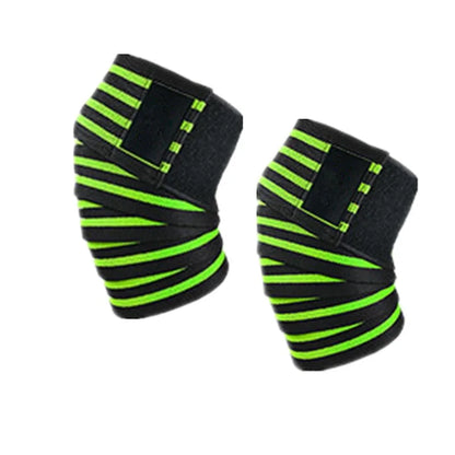 1pc Sports Knee Wraps Straps for Weightlifting